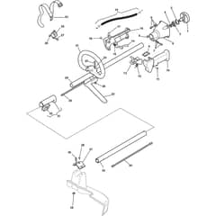 SB 25J - 2006-2007 - 282310102/06 - Stiga Brushcutter Transmission Diagram