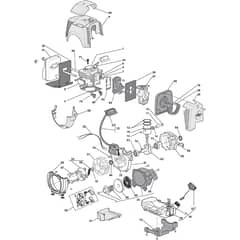 SB 35 S - 2009-2013 - 281520002/09 - Stiga Brushcutter Engine Diagram