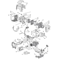 SB 43 DS - 2009-2013 - 281621002/09 - Stiga Brushcutter Engine Diagram