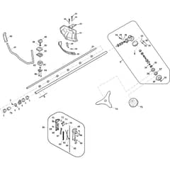 SB 520 D - 2016-2018 - 289421092/ROW - Stiga Brushcutter Transmission Diagram