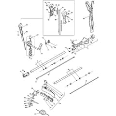 SBC 226 JD - 2015-2017 - 287121102/15 - Stiga Brushcutter Transmission Diagram