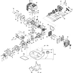 SBC 232 - 2016-2022 - 287220002/16 - Stiga Brushcutter Engine Diagram