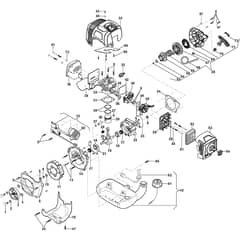 SBC 233 D - 2017-2024 - 287221092/17 - Stiga Brushcutter Engine Diagram