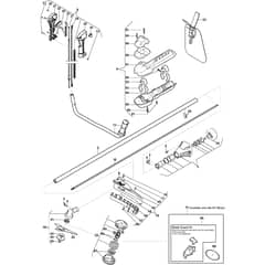 SBC 243 D - 2019-2024 - 287321092/BRG - Stiga Brushcutter Transmission Diagram