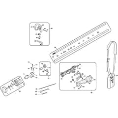 SBC 627 K - 2014-2019 - 288120002/14 - Stiga Brushcutter Handle Transmission Diagram