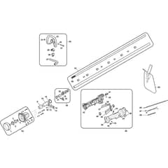 SBC 645 K - 2014-2019 - 288320002/14 - Stiga Brushcutter Handle Transmission Diagram