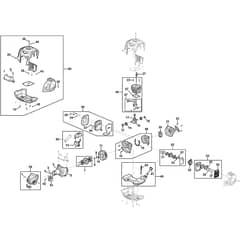 SBC 656 D - 2019-2022 - 283521008/ST1 - Stiga Brushcutter Engine Diagram