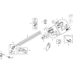 SBC 700 AE - 2021-2022 - 277200008/ST1 - Stiga Brushcutter Brushcutter Diagram