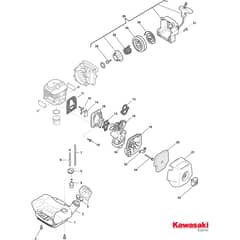 SBK 45 - 2013 - 288320002/13 - Stiga Brushcutter Engine 02 Diagram