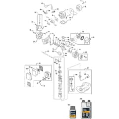 SBL 250 H - 2006-2012 - 255025002/06 - Stiga Blower Engine Diagram