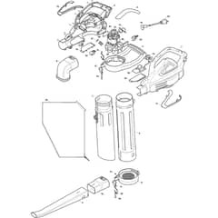 SBL 2600  - 2012-2016 - 255260002/12 - Stiga Blower Blower Diagram