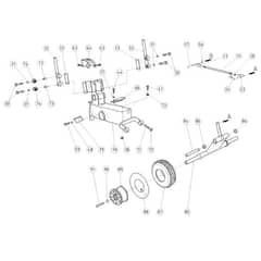Billy Goat SC120H - Sodcutter Main (2) Diagram