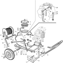 SC 180 - Oleo-Mac Sprayer Tank Diagram