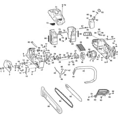 SC 80 AE - 2018-2019 - 274160088/ST1 - Stiga Chainsaw Chainsaw Diagram