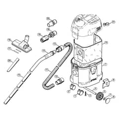 Genuine Stihl SE121 E / D - Container, Tools
