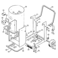 Genuine Stihl SE202 / G - Tipping frame SE 202