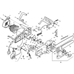 SE202Q - 2008-2010 - 15-4107-11 - Stiga Chainsaw Chainsaw Diagram