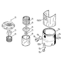 Genuine Stihl SE50 / C - Filter, Container