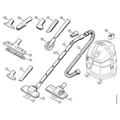 Genuine Stihl SE60 / D - Tools, Extras