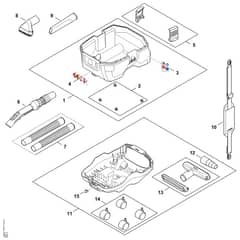 Stihl SEA50.0 L - Container, Tools - Parts Diagram
