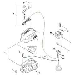 Stihl SEA60.0 L - Shroud - Parts Diagram
