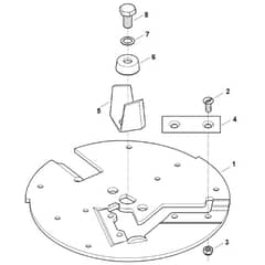 Viking SET 150 - Blade Set - Parts Diagram
