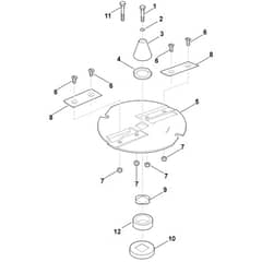 Viking SET 300 S - Blade Set - Parts Diagram