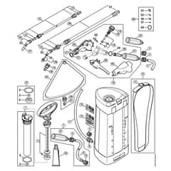 Genuine Stihl SG31 / A - Spray gun, Spray lance/wand