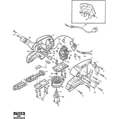 SH43 - 1997-1998 - 19-5112-11 - Stiga Hedge Trimmer Hedge Trimmer Diagram