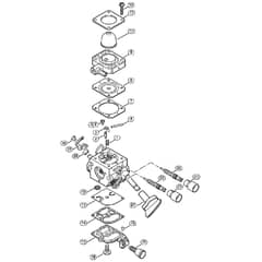 Genuine Stihl SH56 C-E D / N - Carburetor C1M-S204, C1M-S142