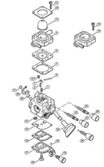 Genuine Stihl SH86 D / O - Carburetor C1M-S228, C1M-S203, C1M-S141