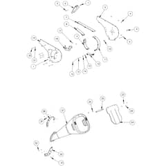 SH 250 E - Oleo-Mac Shredder lllustrated parts list 3 Diagram