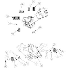 SH 300 - Oleo-Mac Shredder lllustrated parts list 1 Diagram
