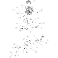 SH 400 - Oleo-Mac Shredder lllustrated parts list 2 Diagram
