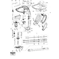 SH 60 PRO - 2005-2010 - 19-5122-11 - Stiga Hedge Trimmer Hedge Trimmer Diagram