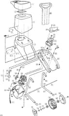SHREDDER 2000 - 2003 - 17-2421-69 - Mountfield Shredder Main Assembly Diagram