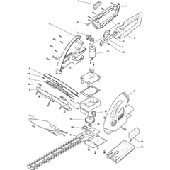 SHT 4620 A - 2014-2016 - 256102002/14 - Stiga Hedge Trimmer Hedge Trimmer Diagram