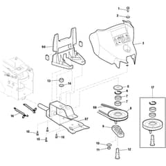 SILEX 87 B - 2021-2022 - 210870022/ST1 - Stiga Scythe Blade Diagram
