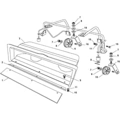 Silex 95 H - 2010-2025 - 219510032/10 - Stiga Tiller Front adjustable brush 82 cm - Collector Diagram