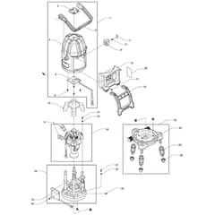 Makita SK10GD - Green Multi Line Laser - Power Tool Diagram