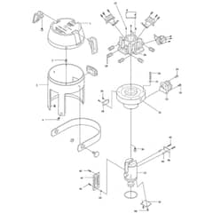 Makita SK204 - Cordless Laser Level - Power Tool 01 Diagram