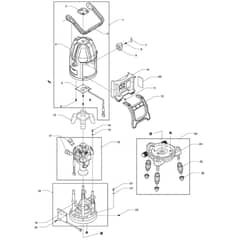 Makita SK20GD - Green Multi Line Laser - Power Tool Diagram