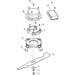 SLM 544 AE - 2020-2021 - 294426068/ST1 - Stiga Rotary Mower Electric Motor Diagram