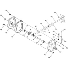 SNOW POWER - 2010-2011 - 18-2847-30 - Stiga Snow Thrower Gear case Diagram