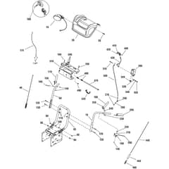 SNOW POWER - 2010-2011 - 18-2847-30 - Stiga Snow Thrower Handle Diagram