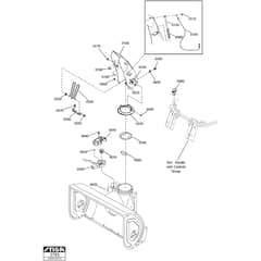 SNOW POWER - 2011-2012 - 18-2847-31 - Stiga Snow Thrower Chute Diagram