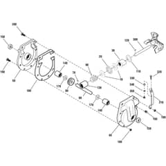 SNOW POWER - 2011-2012 - 18-2847-31 - Stiga Snow Thrower Gear case Diagram
