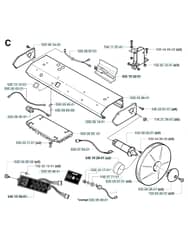Husqvarna Solarmower 2002 2002-01 - Electronic And Wheel Motor Housing