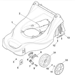 SP15 Deck And Height Adjusting 297411027SKP
