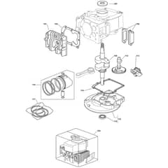 SP184 - 2010-2013 - 299274643/SF - Mountfield Rotary Mower M150 Engine Diagram